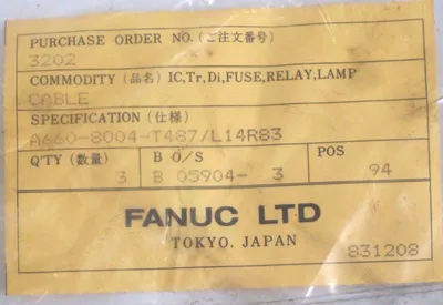 NEW FANUC A660-8004-T487