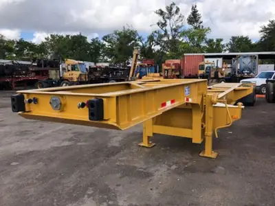 Used A PLUS ISO DROPDECK CHASSIS Chassis Florida US | USA Transequipment #1542507