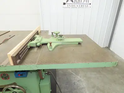 Tannewitz U Woodworking Miter Table Saw 20" Blade 5hp 230/460V Tilting Arbor