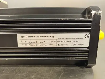 USED gmb BAC90L30-3-RA-TS-CA-K