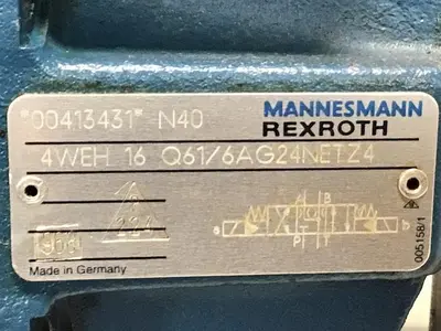 USED MANNESMANN REXROTH 4WEH16Q61/6AG24NETZ4