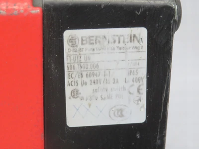 Used BERNSTEIN _UNKNOWN_ Relays & Switches | OCO Industrial #1634306