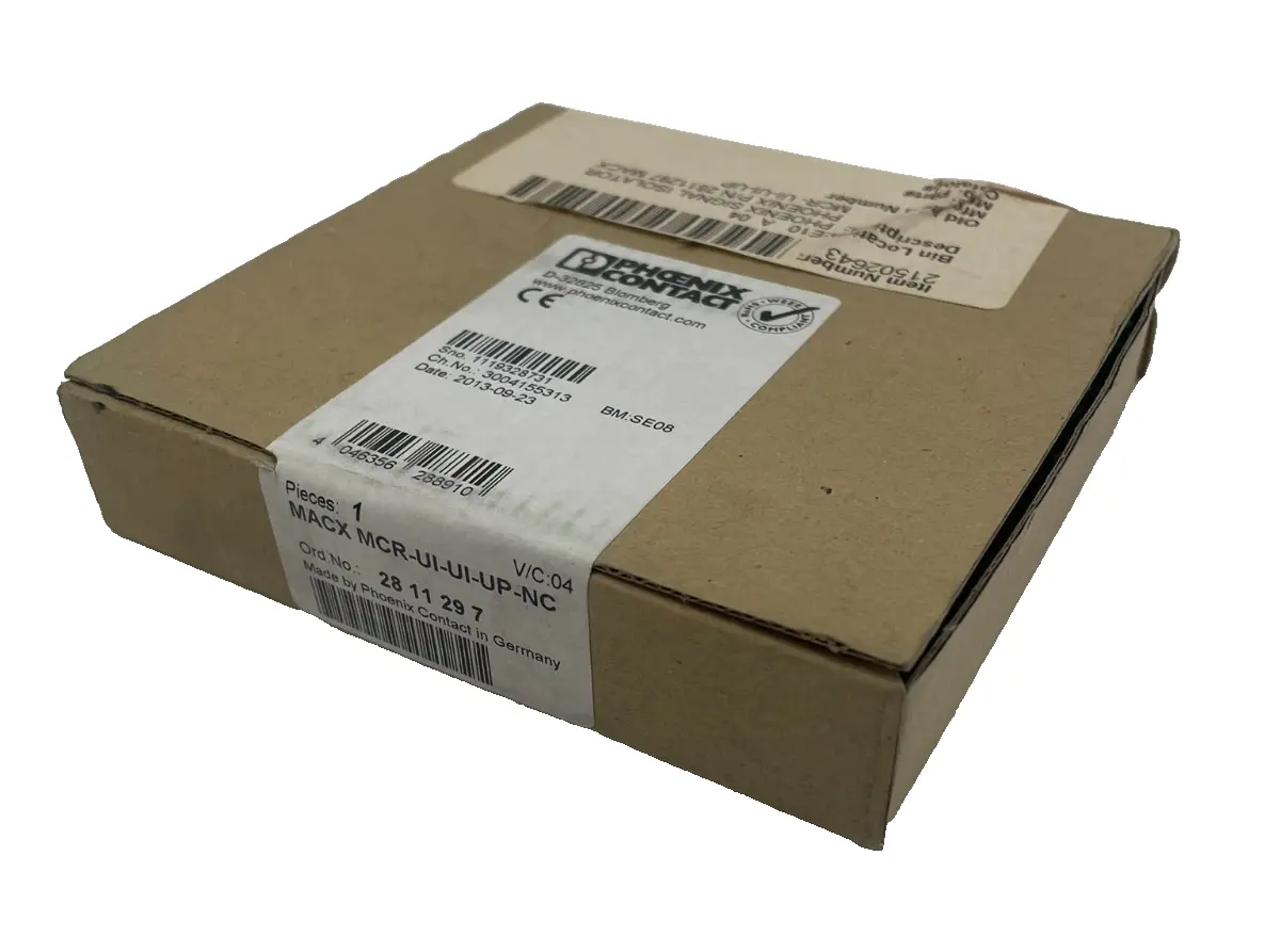 NEW PHOENIX CONTACT MACX MCR-UI-UI-UP-NC AMPLIFIER 28 11 29 7 MACX MCRUIUIUPNC