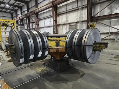 60" x 1/2" x 60,000 Lbs. Herr-Voss Slitting Line
