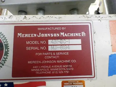 MEREEN-JOHNSON 431-DC-1, 31” GANG RIPSAW