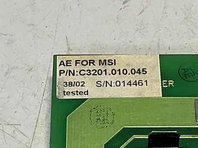 USED AMERICAN MSI CORPORATION C3201.010.045