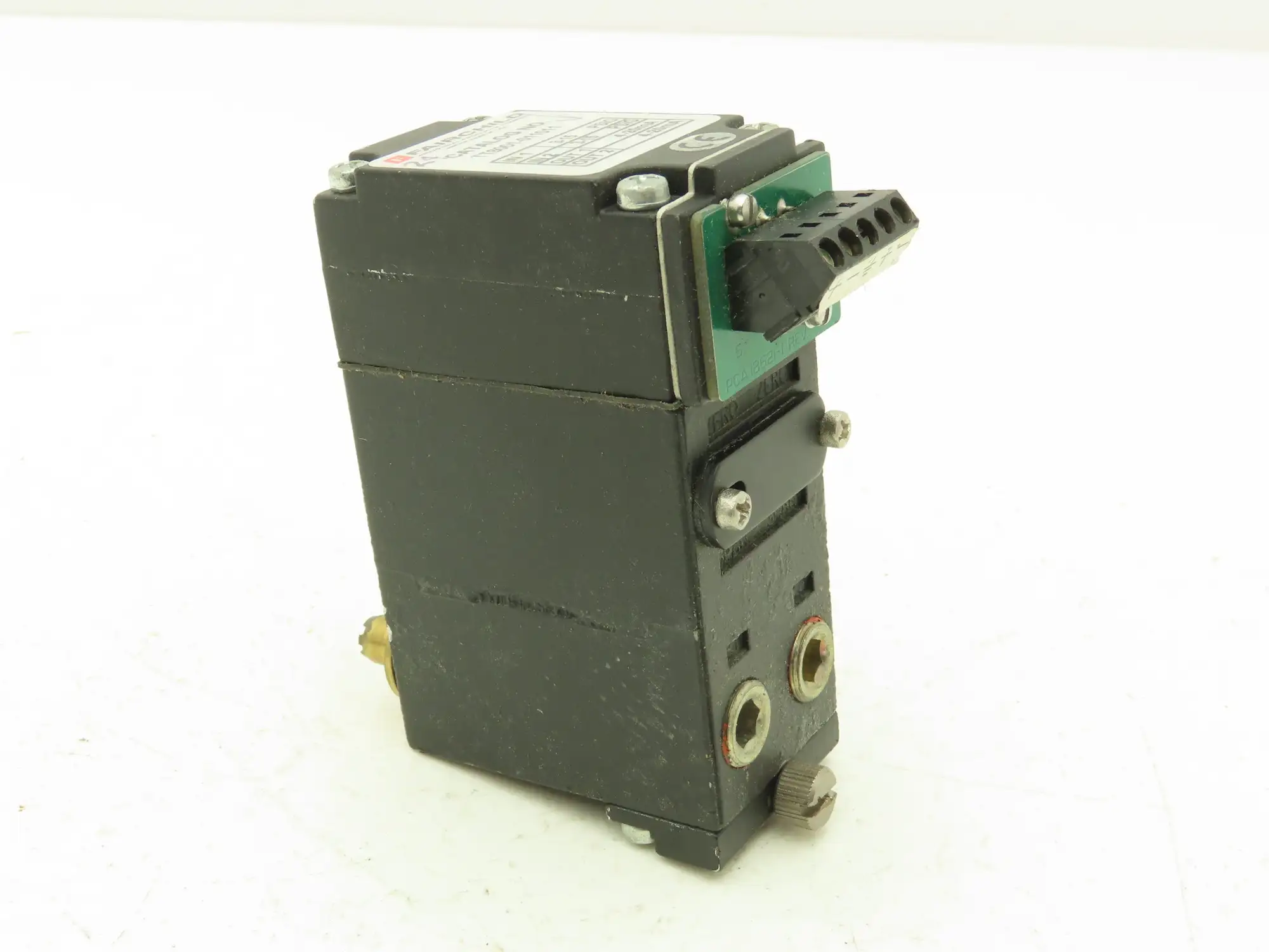 Fairchild TT8001-011011 Pressure Transducer 3-15 PSI Dual Channel Mini 2 Wire