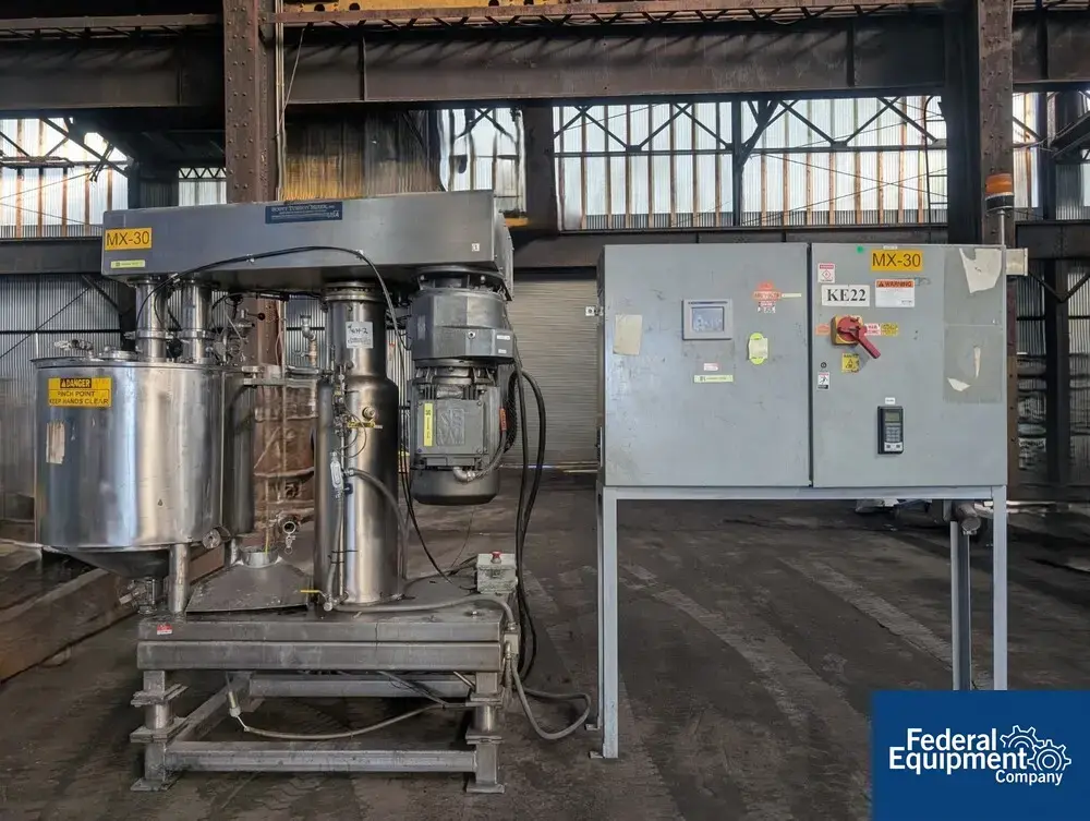 USED Scott Turbon Mixer 50 Gal Scott Turbon Mixer Planetary Mixer, Model DAV-50