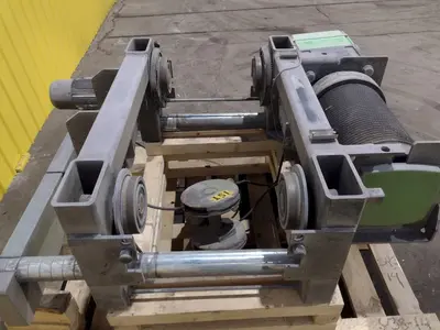 15 TON STAHL UNDERSLUNG HOIST AND POWER TROLLY: STOCK #19749