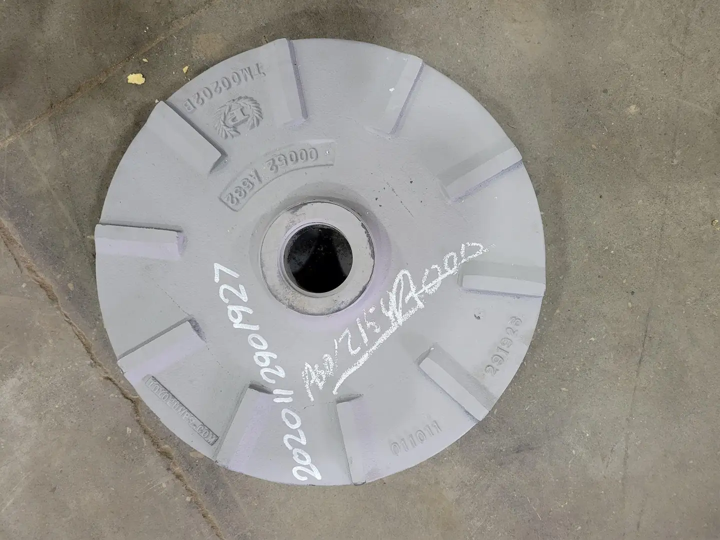 15" Dia. Closed Impeller