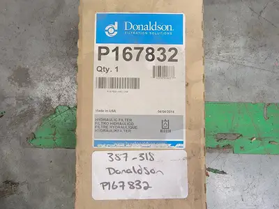New | in-Stock 2014 DONALDSON P167832 Parts (Hydraulics and Pneumatics) British Columbia CA | Lenmark #259328