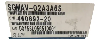 NEW YASKAWA SGMAV-02A3A6S AC SERVO MOTOR SGMAV02A3A6S