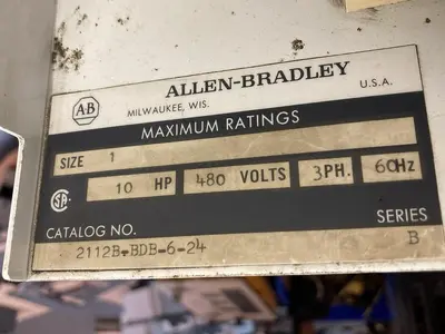 USED ALLEN-BRADLEY 2112B-BDB-6-24
