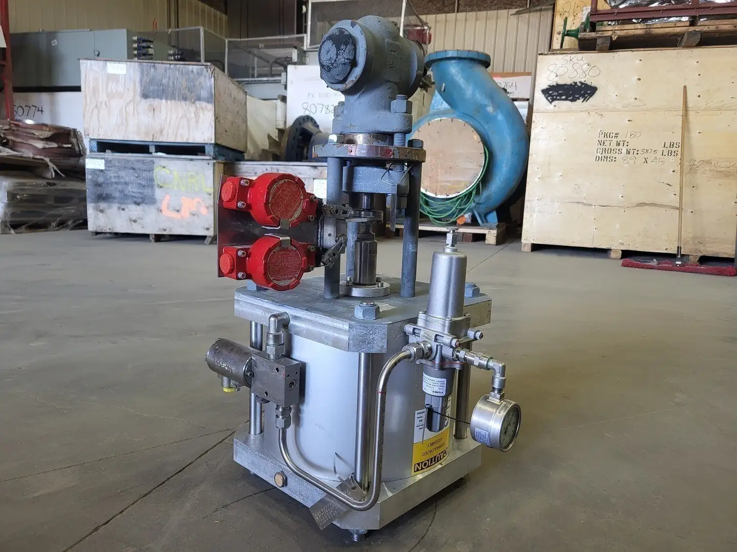 2" Class 2500 Gate Valve B16.34 w/ Actuator