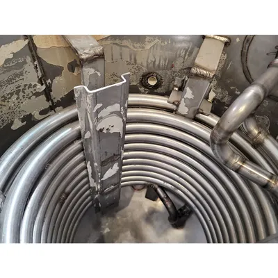 Used 75 Gallon Stainless Steel Wall-Insulated Coil Heat/Cool Tank