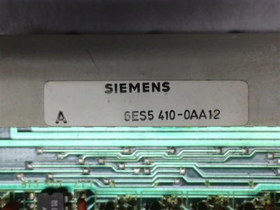 USED SIEMENS 6ES5 410-0AA12 (3)-DIGITAL OUTPUT MODULE CIRCUIT B