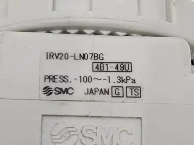 Used SMC Vacuum Regulator -100 To -1.3kPa Air Pressure Regulators Michigan US | Maverick Industrial Sales #1453114