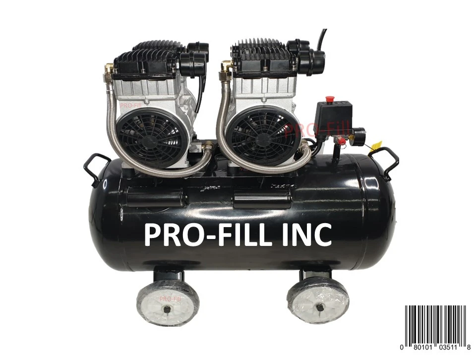 Air Compressors / Low Noise 80L-2xM #35118