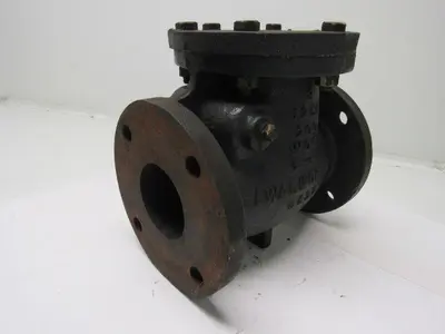 Walworth 3" Cast Iron Swing Check Valve 125S 200 WOG C322 7-1/2" Flange Mount
