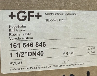 NEW GEORG FISCHER 161 546 846