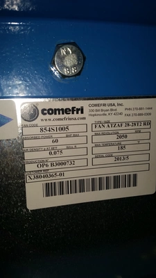 Comefri Fan Enclosure 854A1005