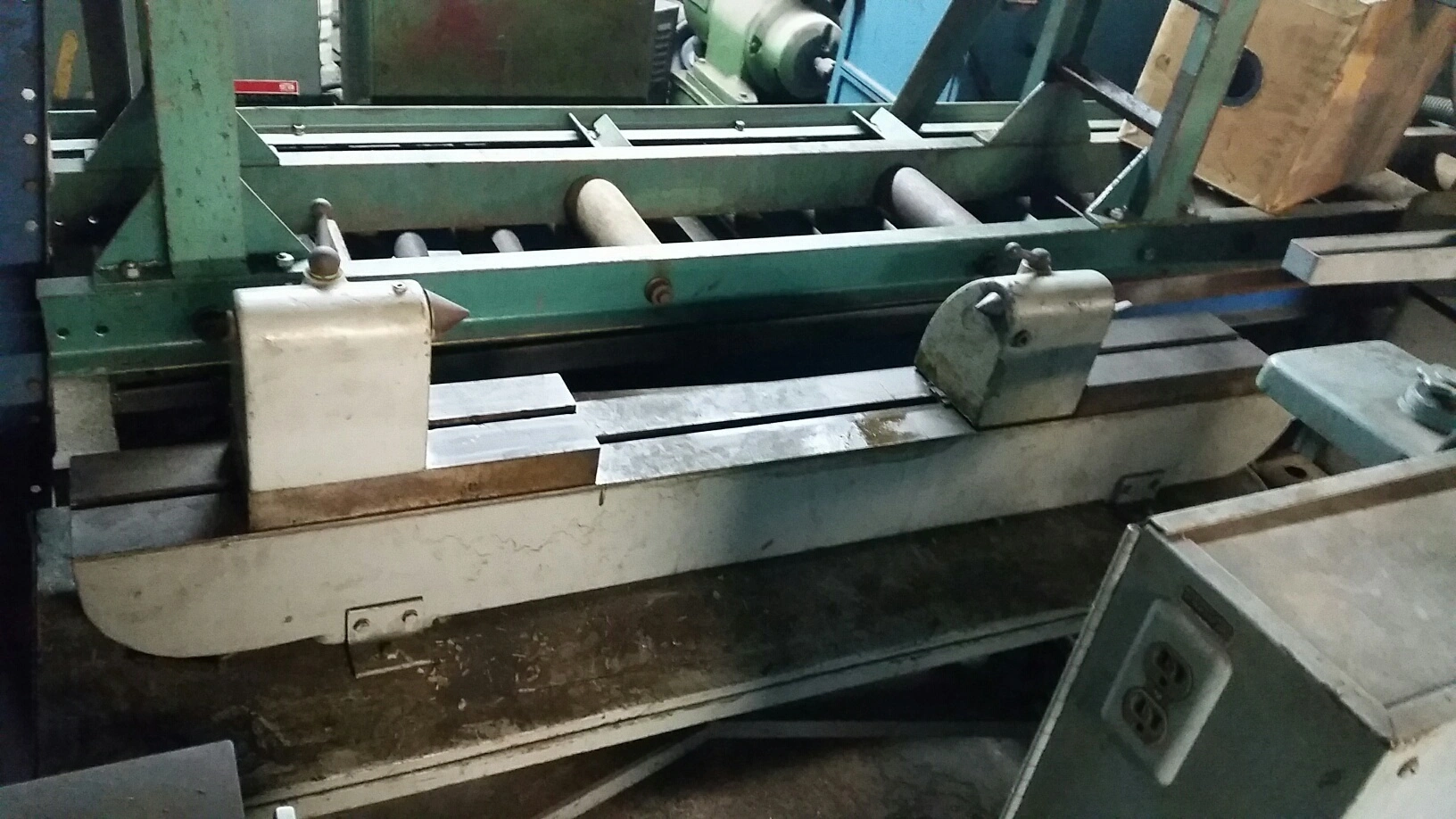 USED SUNSTRAND LARGE BENCH CENTERS 16" X 48"