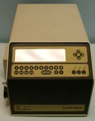 QTY. 1. LINEAR UV-VIS DETECTOR UV-VIS 204 MODEL#02...