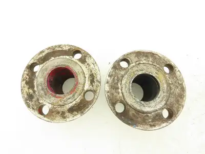 Tube-Line 2" Butt Weld Flange x 2" NPT Pipe Nipple #150  Lot of 4