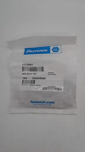 New | in-Stock FASTENAL _UNKNOWN_ Misc Fasteners Michigan US | ND Industrial Surplus #1207984