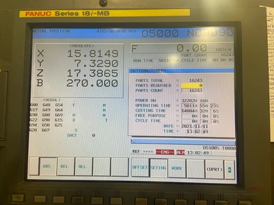 Hyundai Kia KH40G Horizontal Machining Center