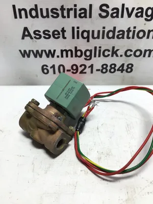 ASCO Red Hat 8210G93 Solenoid Valve NPT 3/8″ in 10.1 Watts