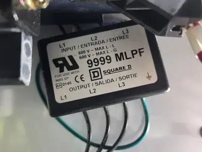Model 6 Motor Control Center MCC Section, 600V, 3PH, 1200A Bus