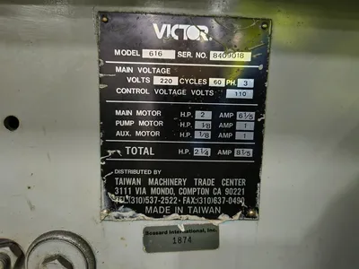 VICTOR 616 Precision Lathe | ESS Industrial Equipment Sales (6)