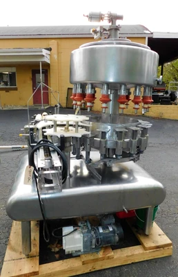 Used FEDERAL ROTARY FILLER 16 STATION Overflow Pressure Gravity Liquid Fillers New Jersey US | Champion Trading Corporation #1487210