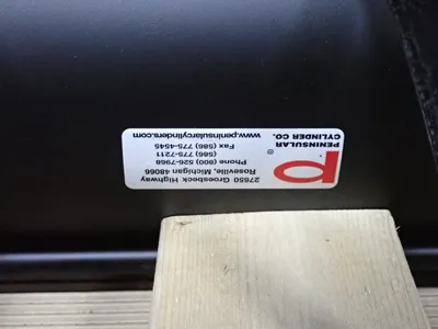 USED PENNINSULA CYLINDER CO. SEF808