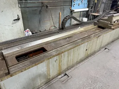 24" SWING x 372" LONG (31' CAPACITY) CINCINNATI CYLINDRICAL GRINDER / POLISHING MACHINE: YOBRO #24067