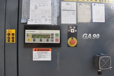 Used 2002 ATLAS COPCO GA90 Rotary Screw & Sliding Vane Air Compressors Massachusetts US | ARC Equipment Corp #1543345