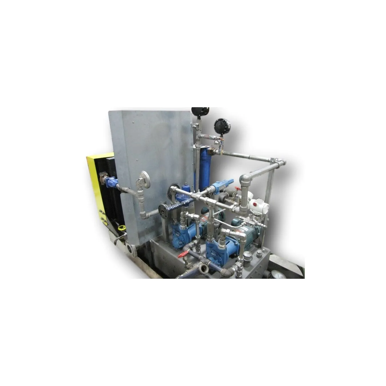 USED LSC PRE-ENGINEERED 16 GPM LUBRICATION LUBE OIL SYSTEM COOLER