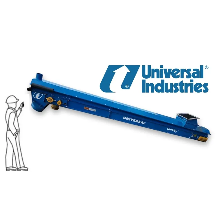 Used UNIVERSAL INDUSTRIES MPK12UT Belt Conveyors West Virginia US | JM Industrial #1349109