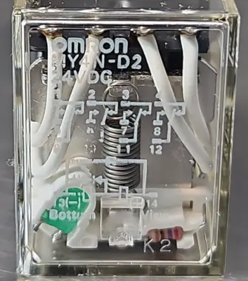 OMRON WY4N-D2 Relay Box - Lot of 7. Loc4E-31