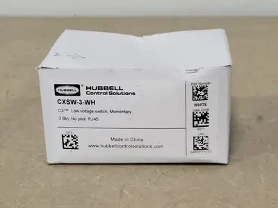 NEW HUBBELL CXSW-3-WH