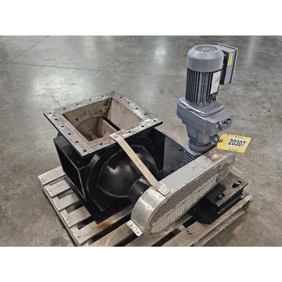 Used 11" Square Body Wm. W. Meyer & Sons, Inc. Rotary Airlock Valve