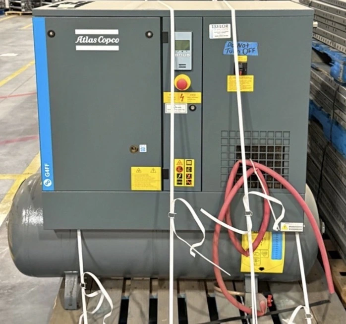 Used 2022 ATLAS COPCO G4FF Rotary Screw & Sliding Vane Air Compressors Massachusetts US | ARC Equipment Corp #1338347