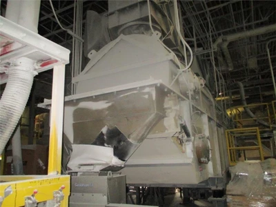 30' L x 70" Wide Carrier Fluid Bed Dryer With Heater