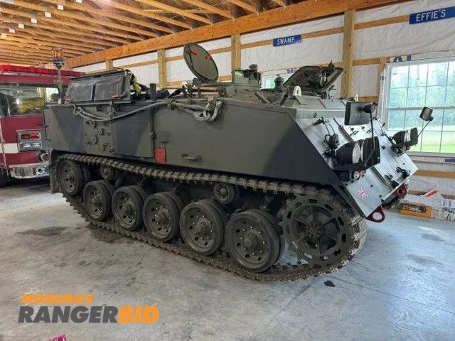 Used 1965 F.V.432 MK II ARMORED REGISTRATION NO. 17EA09, POWERED BY THE ROLLS-ROYCE K60 MULTI-FUEL OPPOSED-PISTON ENGINE. Crawler Carriers & Dumpers Michigan US | Miedema Asset Management Group #1328692
