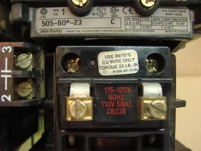 USED ALLEN BRADLEY 505-BO.23 SER C