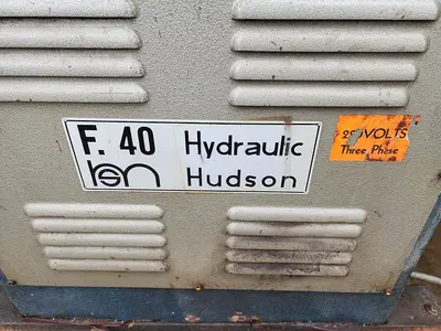 USED 1977 HUDSON MACHINERY F-40