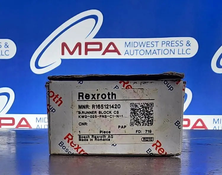New | in-Stock REXROTH R165121420 Bearings Michigan US | Midwest Press and Automation #621471