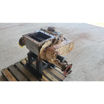Used 10" Semco MAC blow thru Airlock Rotary Valve