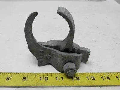 2" Galvanized Edge Type Rigid Conduit Clamp Lot Of 7